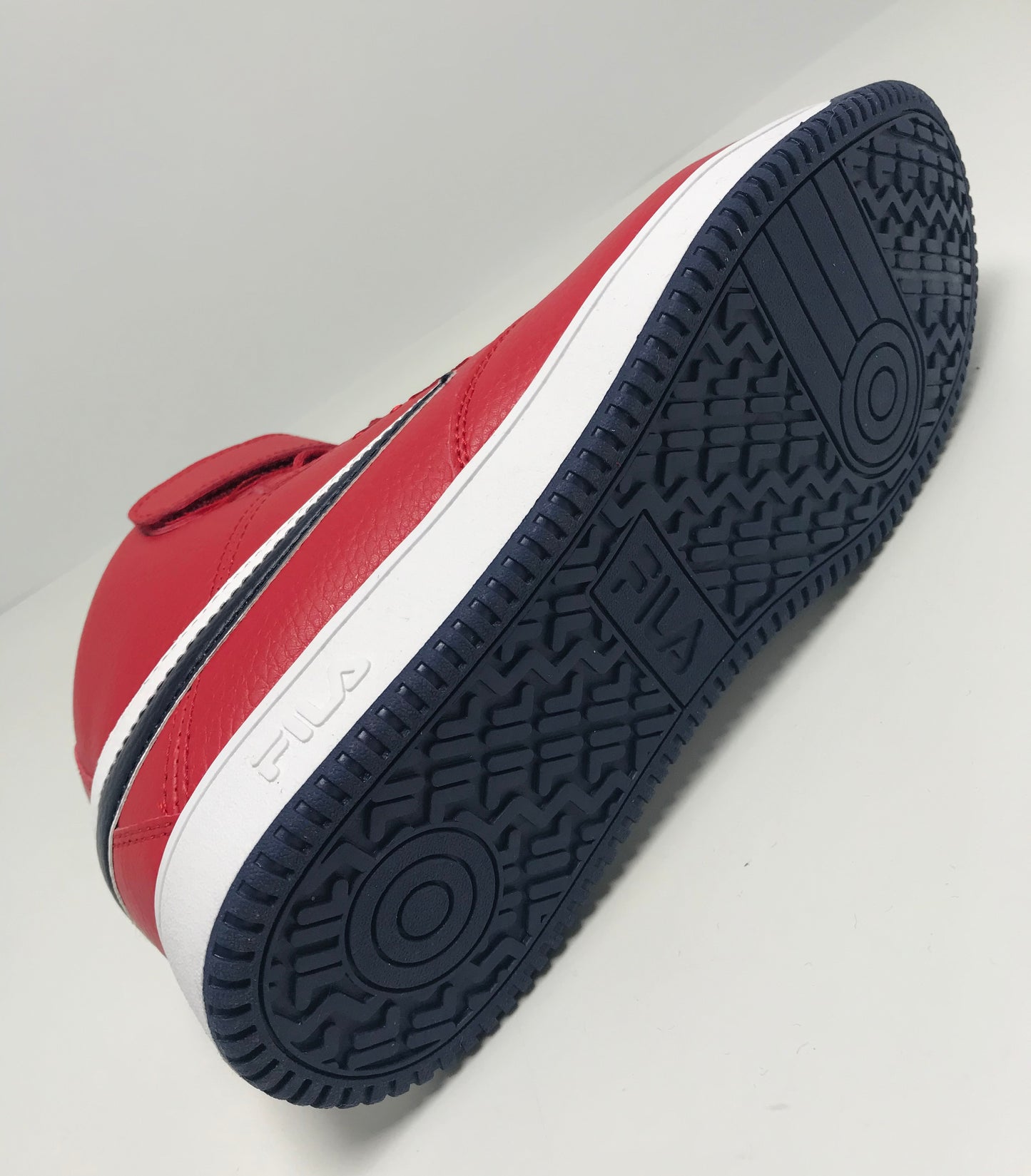 Fila A High Red | Navy | White Casual Sneakers | Men's Shoes NWT
