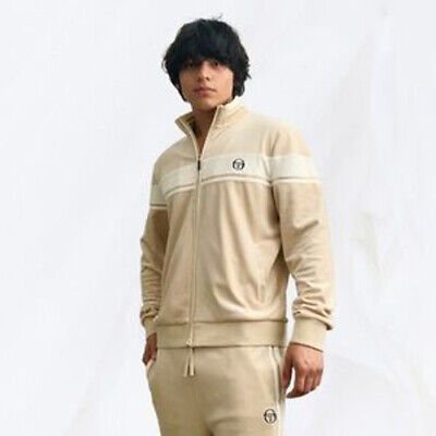 Sergio Tacchini Tan | Gardenia Velour Casual Tracksuit