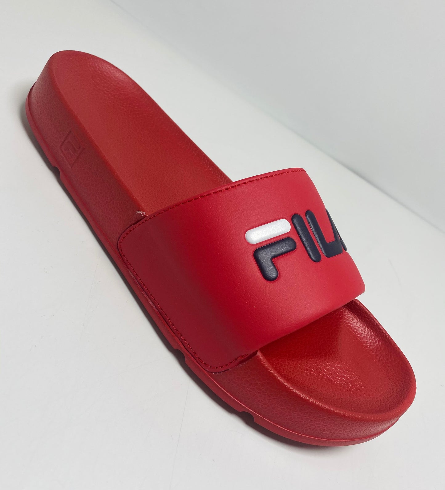 Men’s Fila Drifter Red | Navy | White Signature Flip Flops NWT