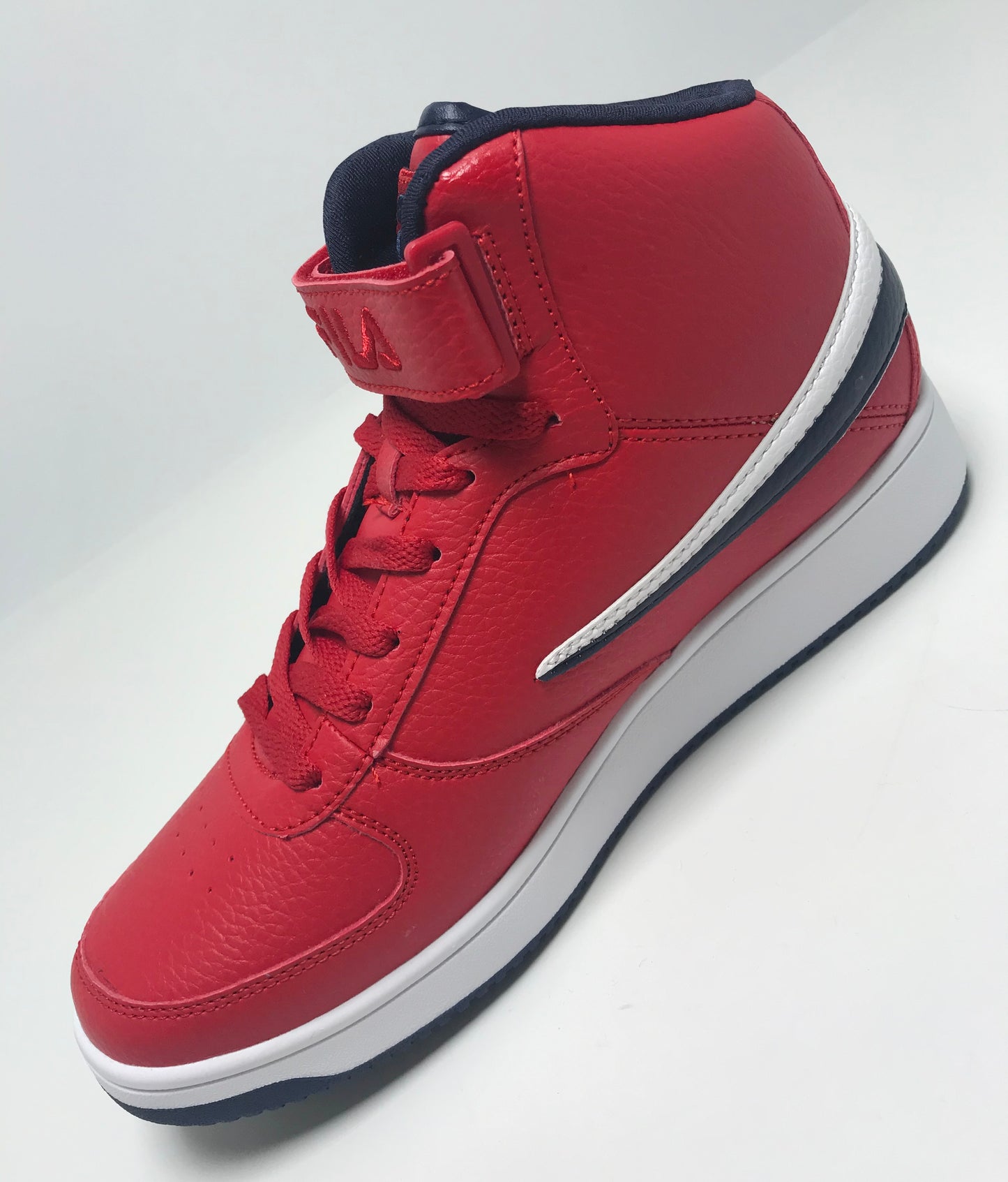 Fila A High Red | Navy | White Casual Sneakers | Men's Shoes NWT