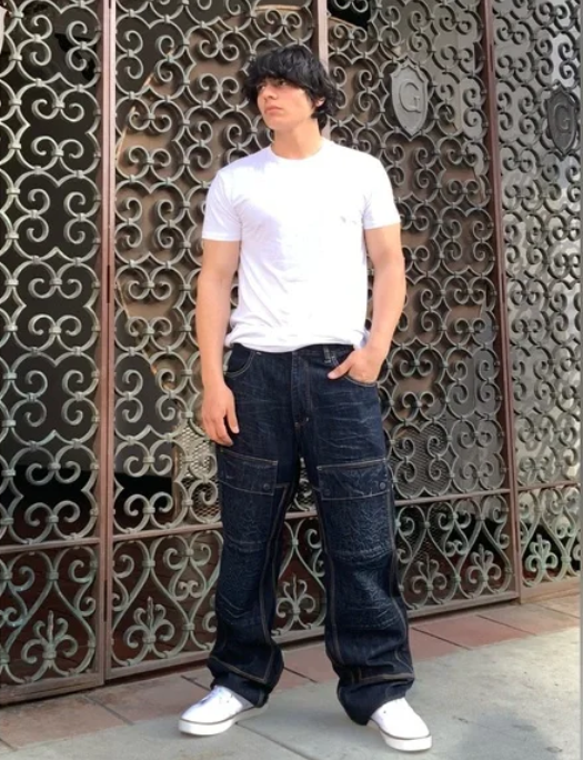 Men's Sean John Dark Blue Denim Pants NWT