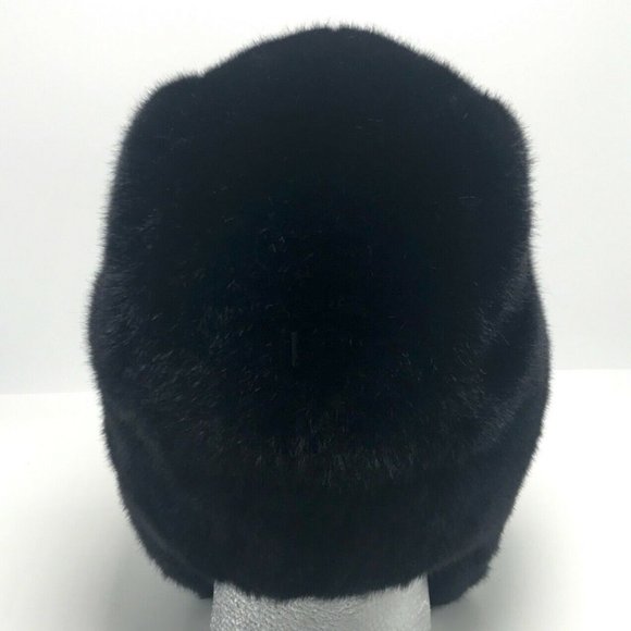 SOLD OUT Men's Kangol Black Faux Fur Trapper Hat NWT