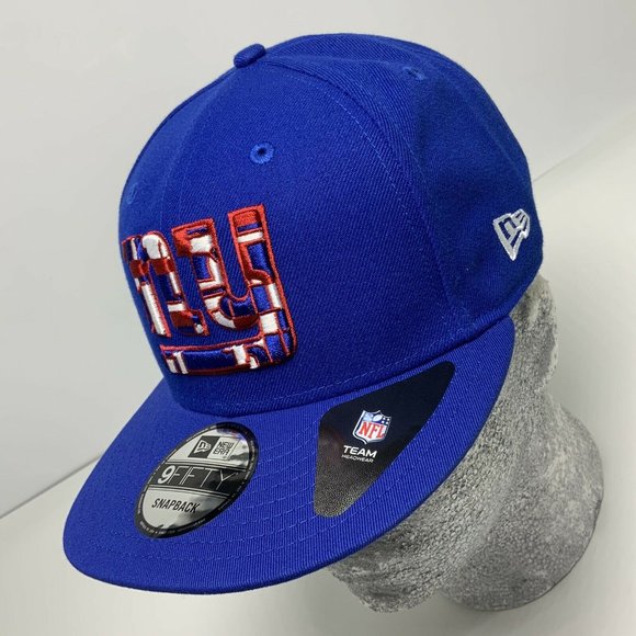 Men's New Era Cap NFL NY Giants Royal Blue 9FIFTY Snapback Hat