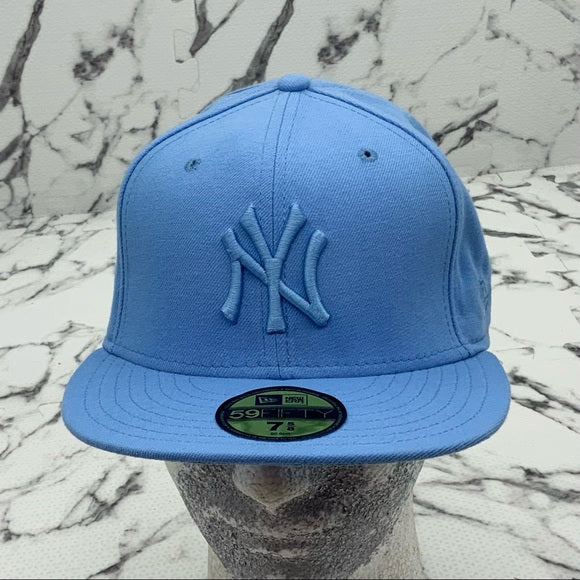 Men's New Era Cap Sky Blue NY Yankees 59FIFTY MLB NWT