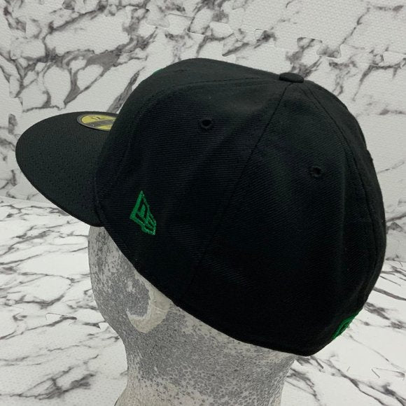 Men’s New Era Cap Black | Kelly Green Metallic MLB NY Yankees 59FIFTY NWT