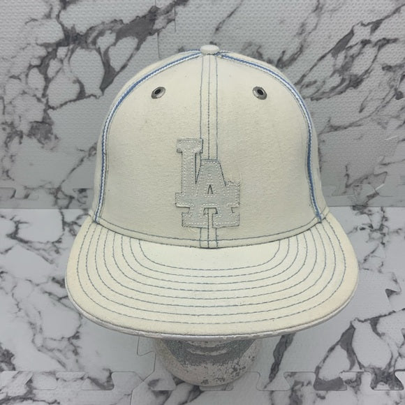 Men's New Era Cap Vintage Off White | Sky Blue 59Fifty Hat NWT