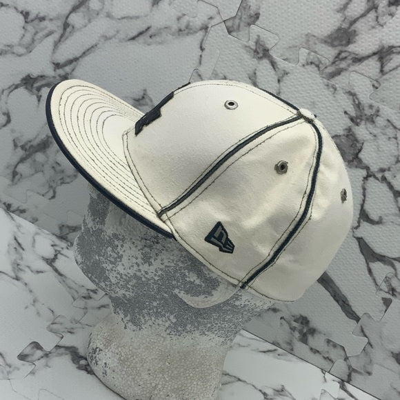 Men's New Era Cap Vintage Off White | Navy 59FIFTY LA Dodgers MLB NWT