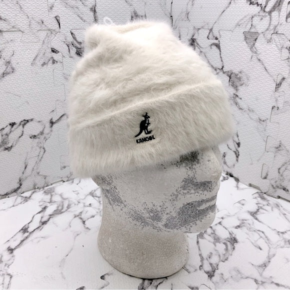 Men's Kangol Vintage White Cuff Pull On Casual Beanies NWT