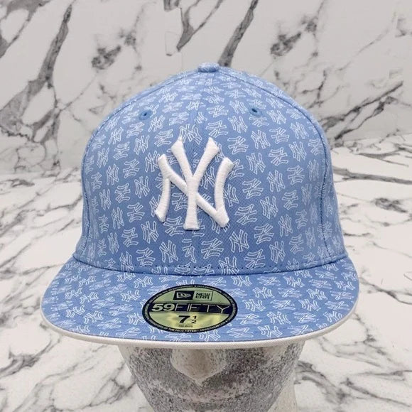 New Era Cap Lt.Blue | White All Over 59FIFTY NY Yankees Limited Edition