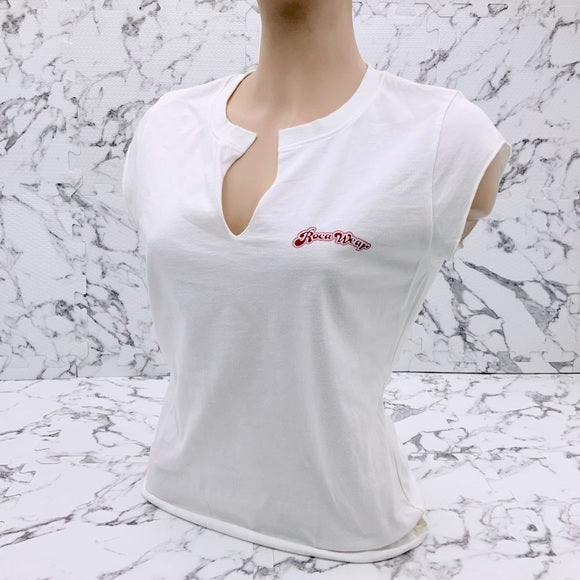 Women's Rocawear White | Red Tee Shirt NWT