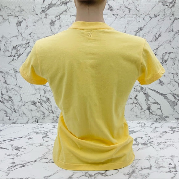 Women's Rocawear Yellow Tee Shirt NWT