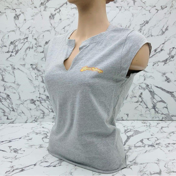 Women's Rocawear Heathe Grey | Yellow Tee Shirt NWT