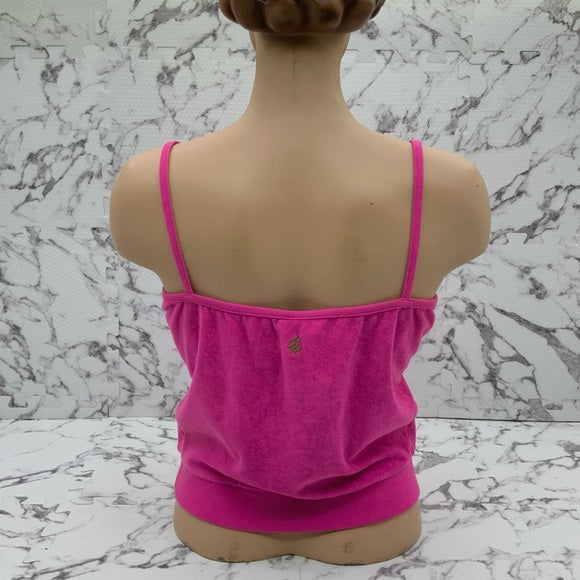 Women's Rocawear Hot Pink Terry Cloth Tank Tops NWT