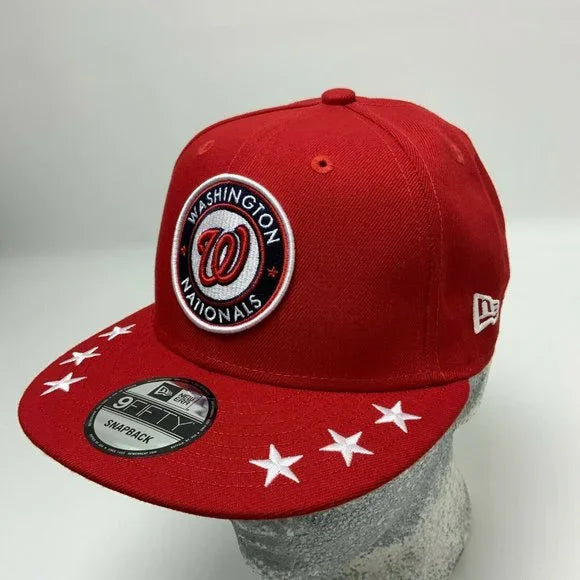 Men's New Era Cap Washington Nationals Red All-Star Game 2018 9FIFTY Snapback