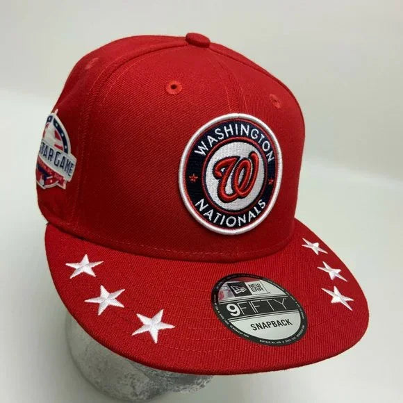Men's New Era Cap Washington Nationals Red All-Star Game 2018 9FIFTY Snapback