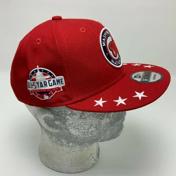 Men's New Era Cap Washington Nationals Red All-Star Game 2018 9FIFTY Snapback