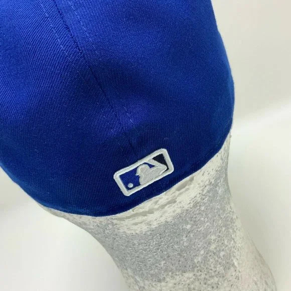 Men's New Era Cap MLB Toronto Blue Jays Royal Blue Navy Gold Plate 59FIFTY Hat