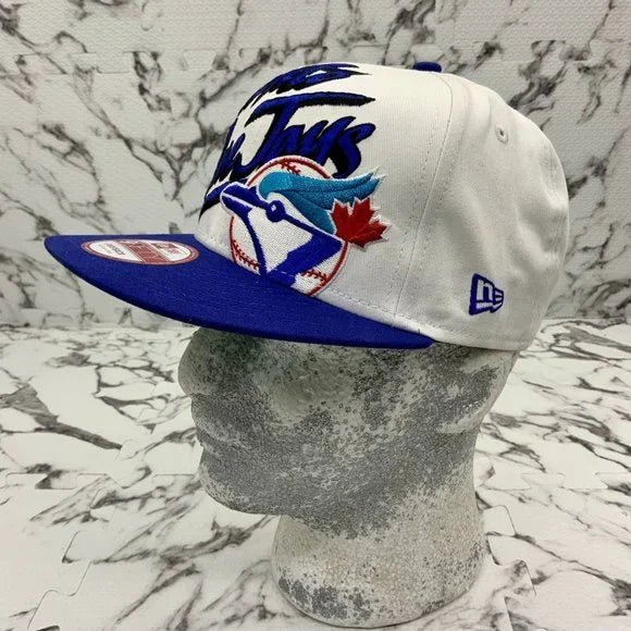 Men's New Era Cap White | Blue Toronto Blue Jeans 9FIFTY NWT