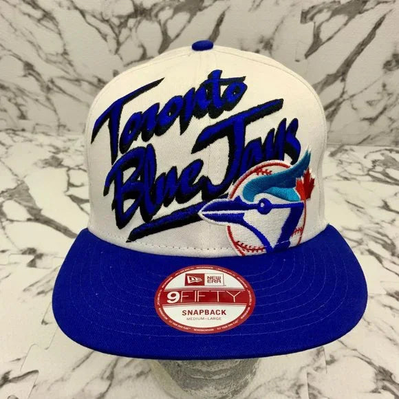 Men's New Era Cap White | Blue Toronto Blue Jeans 9FIFTY NWT