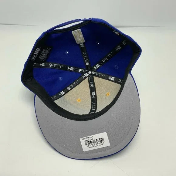 Men's New Era Cap Royal Blue | Yellow Golden State Warriors 9FIFTY NBA NWT