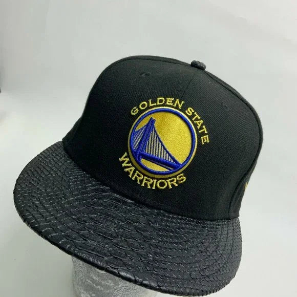 Men's New Era Cap Black Animal Print Golden State Warriors 9FIFTY NBA NWT
