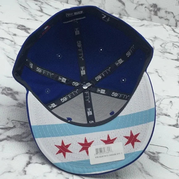 Men's New Era Cap Royal Blue Chicago Cubs 59FIFTY NWT
