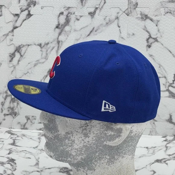 Men's New Era Cap Royal Blue Chicago Cubs 59FIFTY NWT