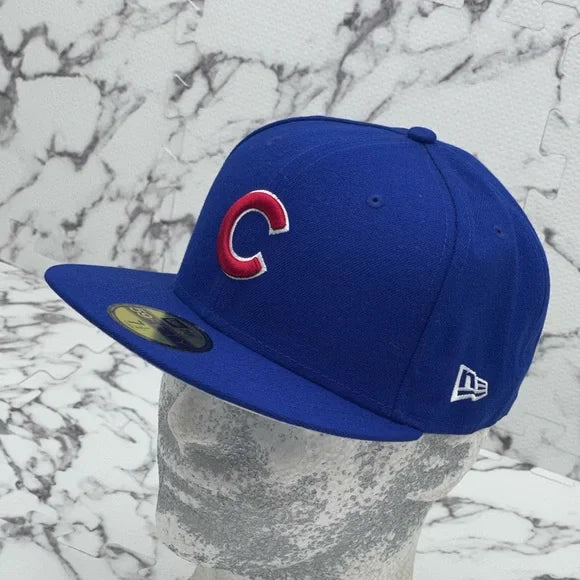Men's New Era Cap Royal Blue Chicago Cubs 59FIFTY NWT