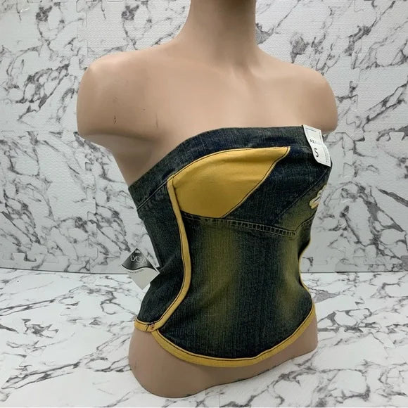 Women’s Azzure Dk Blue | Vintage Denim Strapless NWT