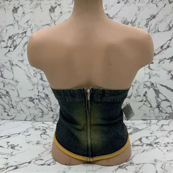 Women’s Azzure Dk Blue | Vintage Denim Strapless NWT