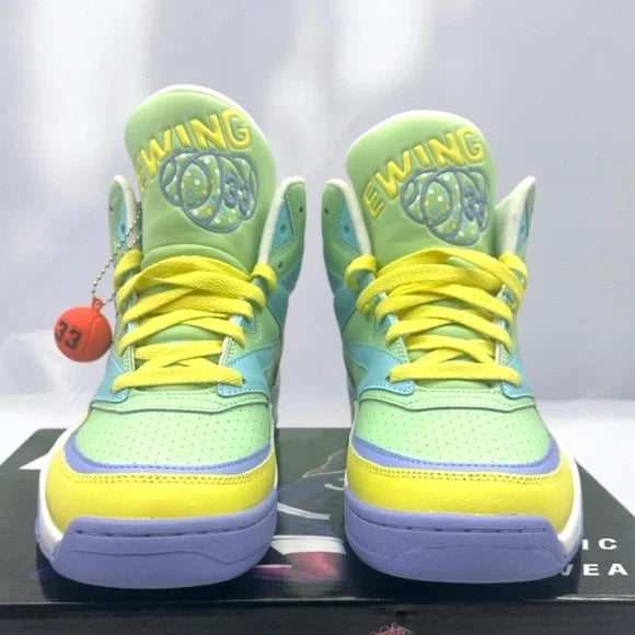 Men’s PATRICK EWING Athletics Pastel Colors SPORT LITE EASTER Sneakers NWT