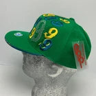 Gino Green Global Kelly Green Yellow Teal Studded 59FIFTY Hat
