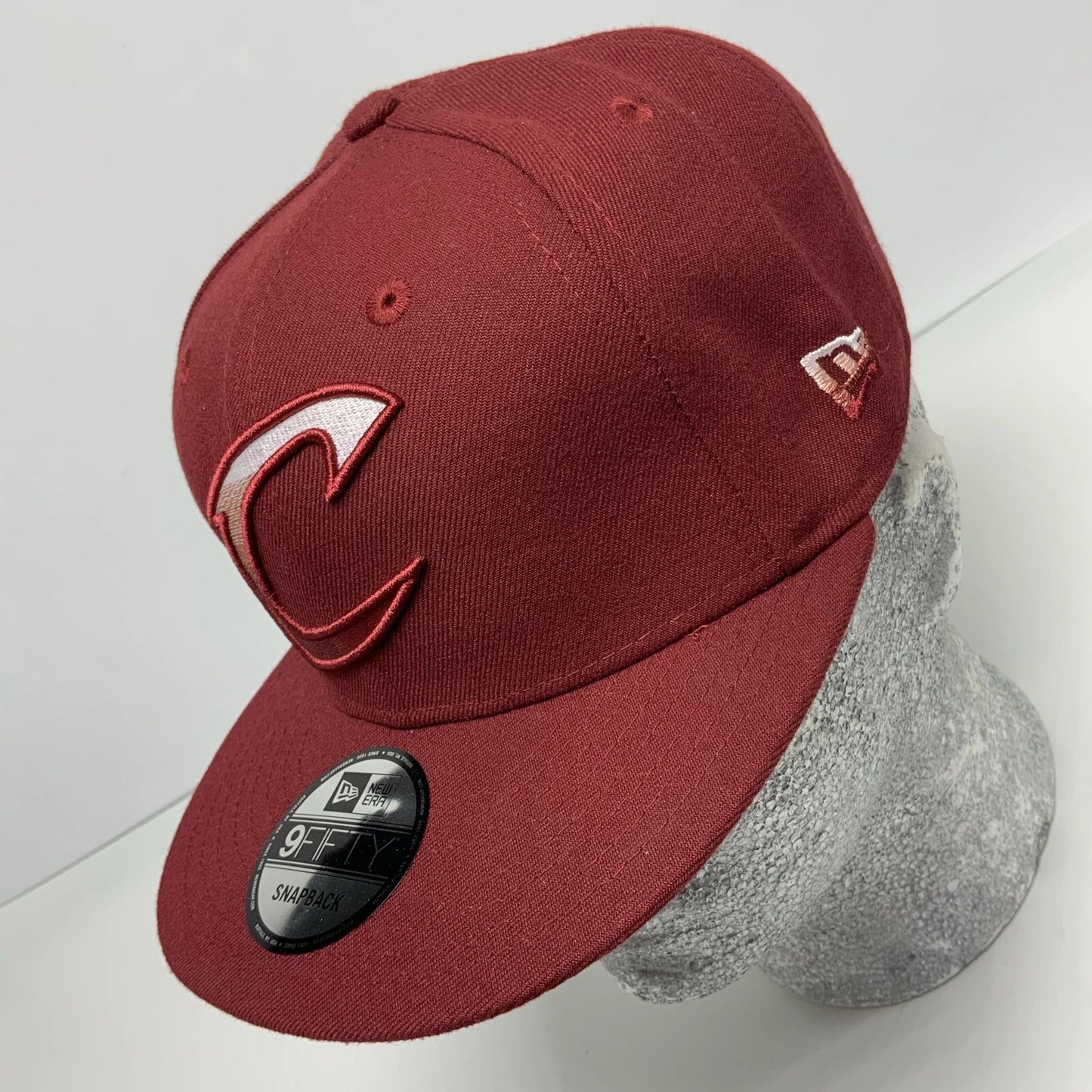 Men's New Era Cap NBA Cleveland Cavaliers Burgundy 9FIFTY Snapback Hat