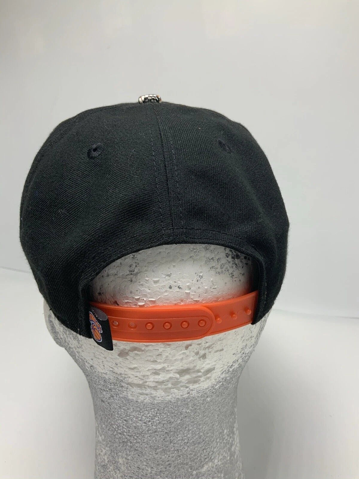 Men's New Era Cap Black | Orange NY Knicks 9FIFTY NBA