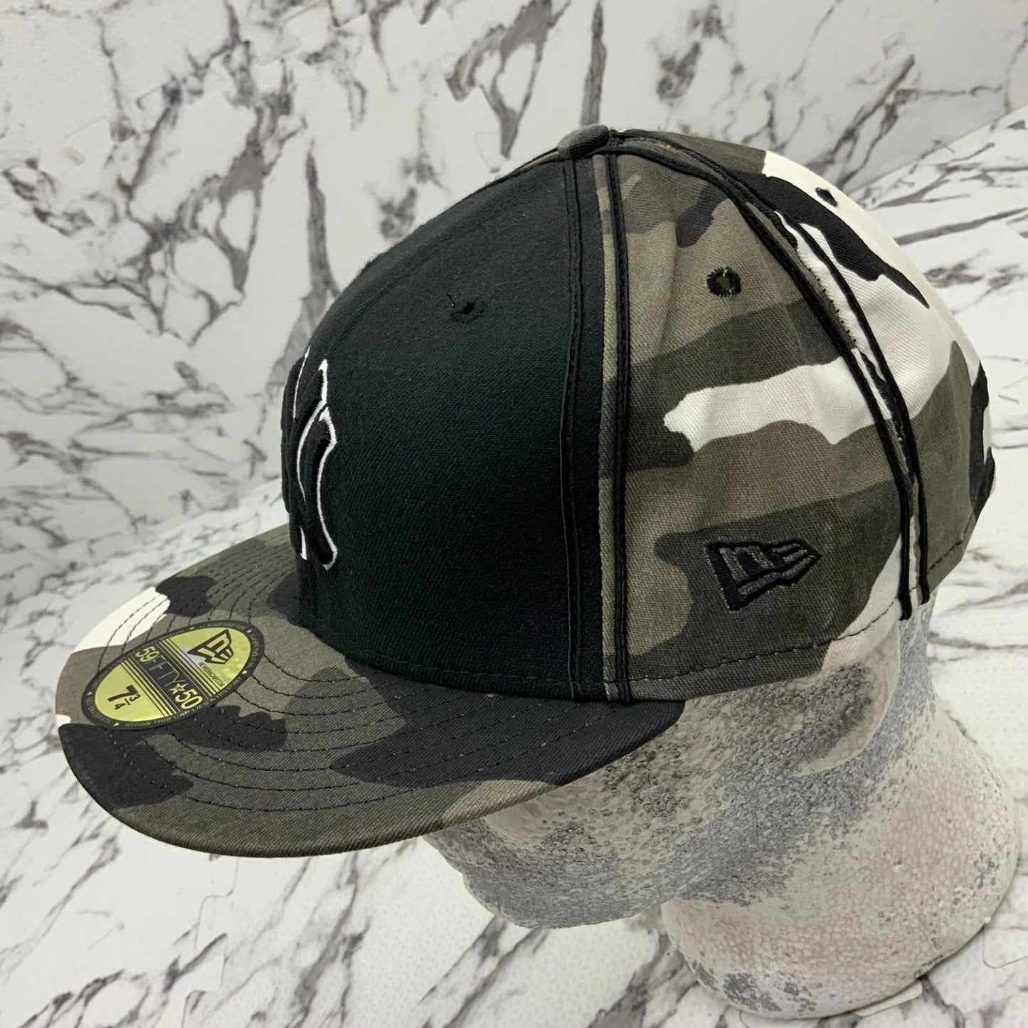 Men's New Era Cap Black | Black Camouflage NY Yankees 59FIFTY MLB