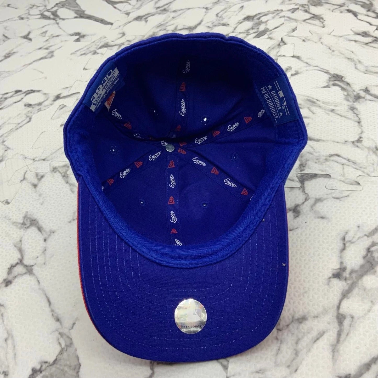 Men's New Era Cap Blue | Red | White Montreal Expos Fitted Cap