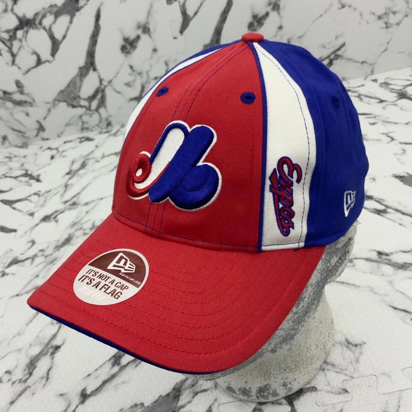 Men's New Era Cap Blue | Red | White Montreal Expos Fitted Cap