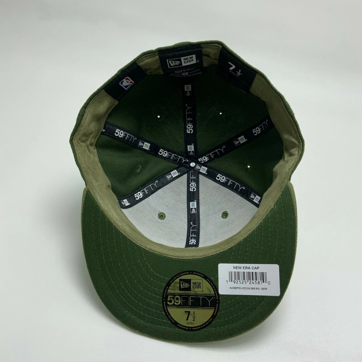 New Era Cap NBA All Chicago Olive Green 59FIFTY Hat