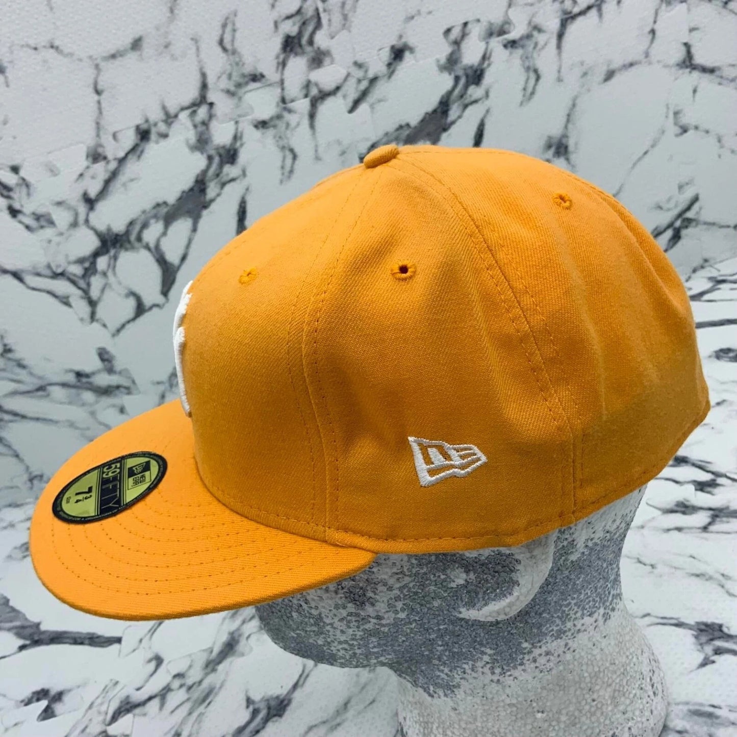 New Era Cap MLB NY Yankees Cantaloupe | White Logo 59FIFTY Hat