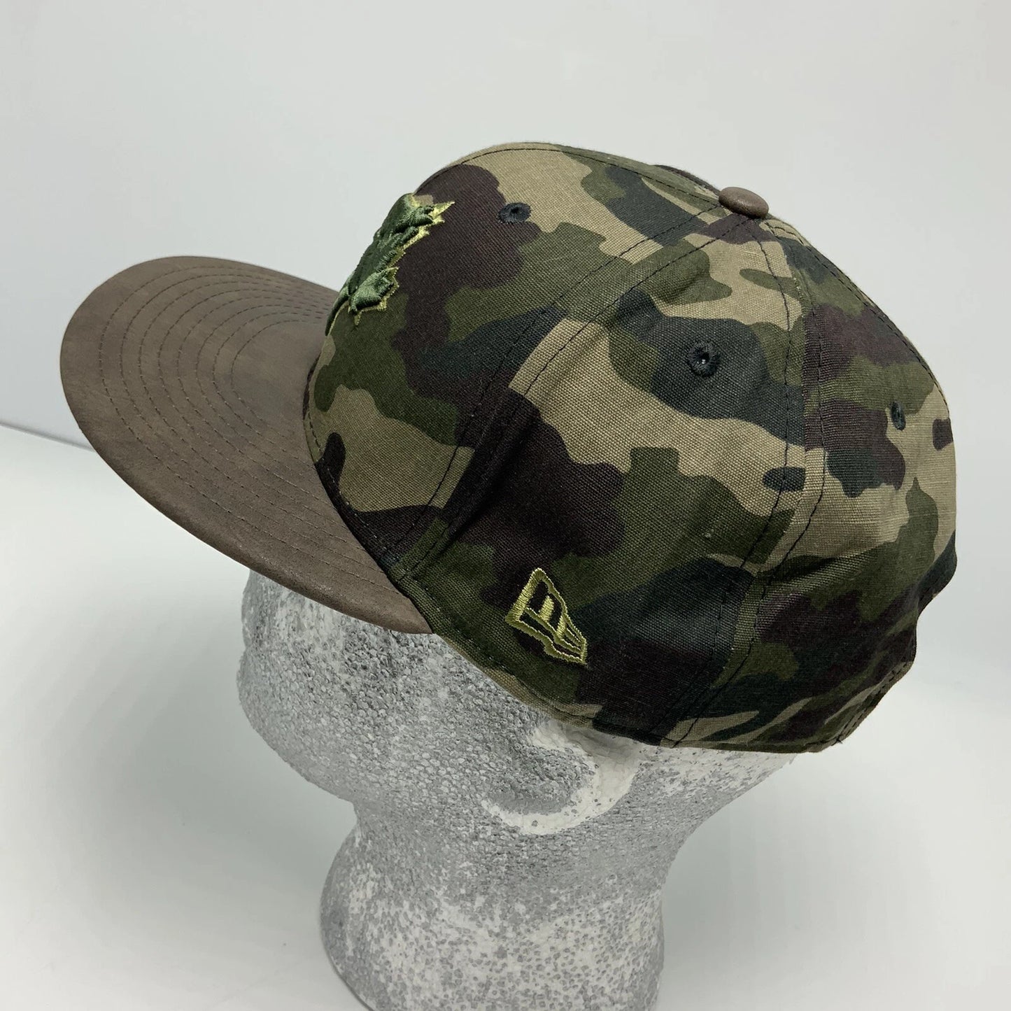 Men's New Era Cap MLB Toronto Blue Jays Camouflage Brown 9FIFTY Snapback Hat