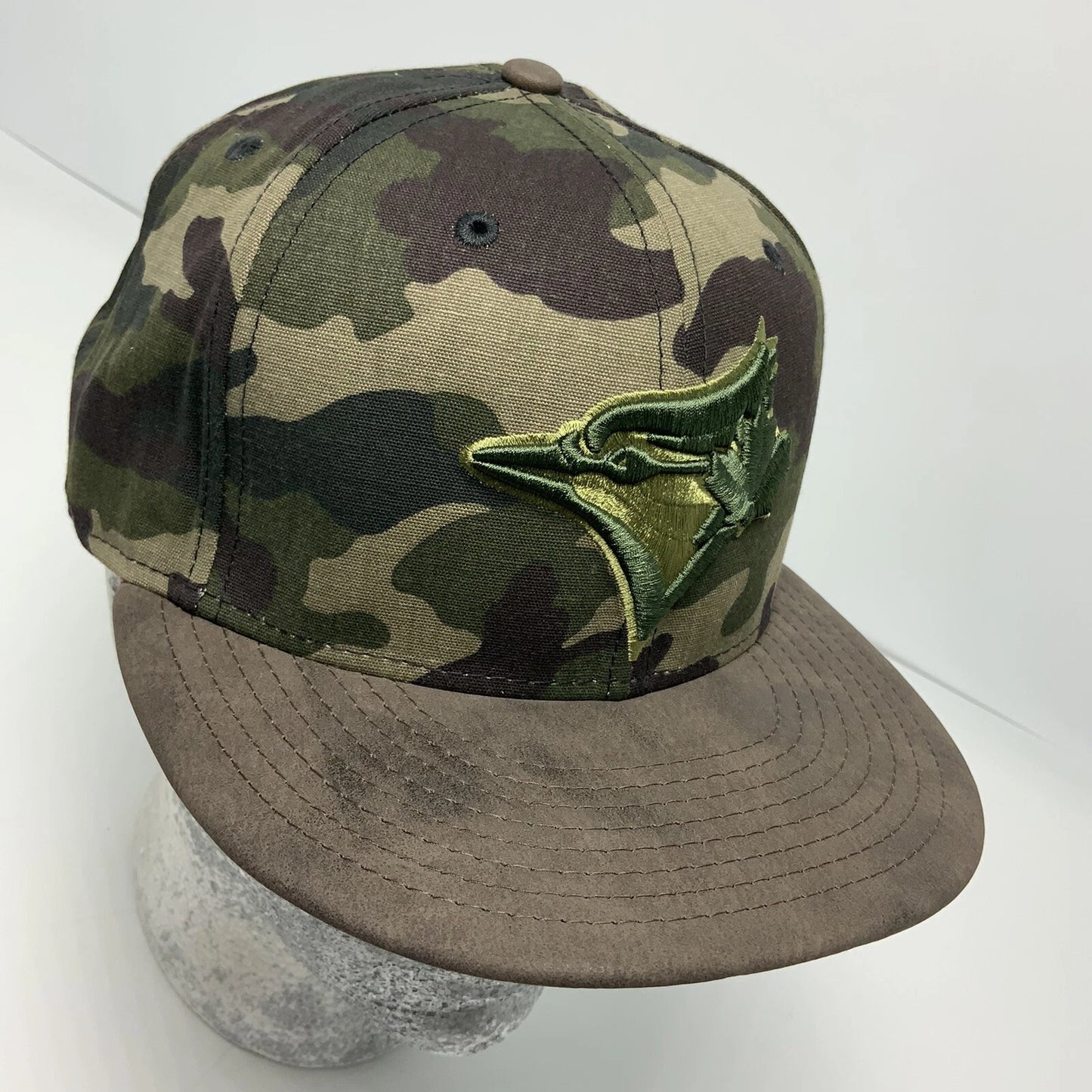 Men's New Era Cap MLB Toronto Blue Jays Camouflage Brown 9FIFTY Snapback Hat