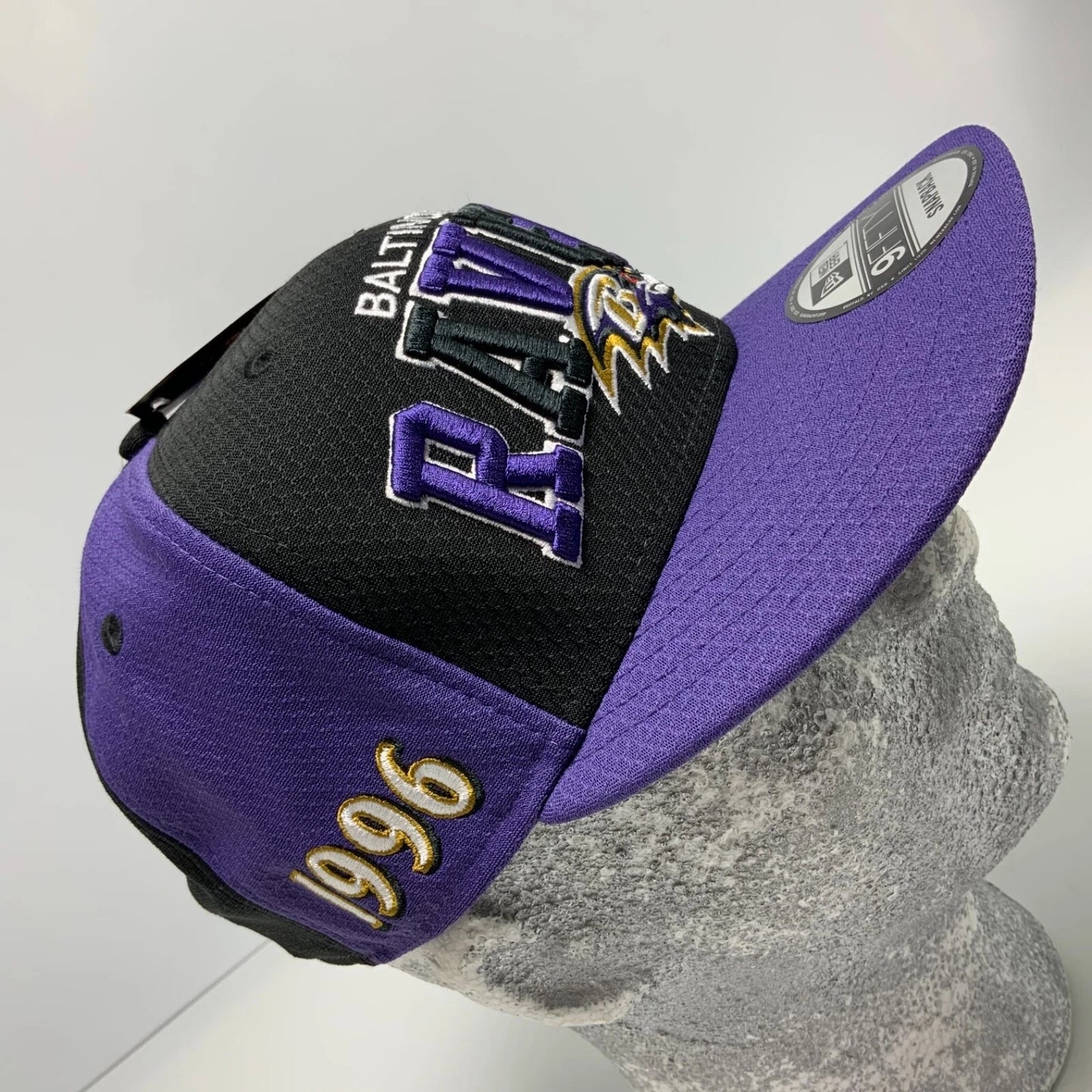 New Era Cap NFL Baltimore Ravens 1996 Black | Purple 9FIFTY Snapback Hat