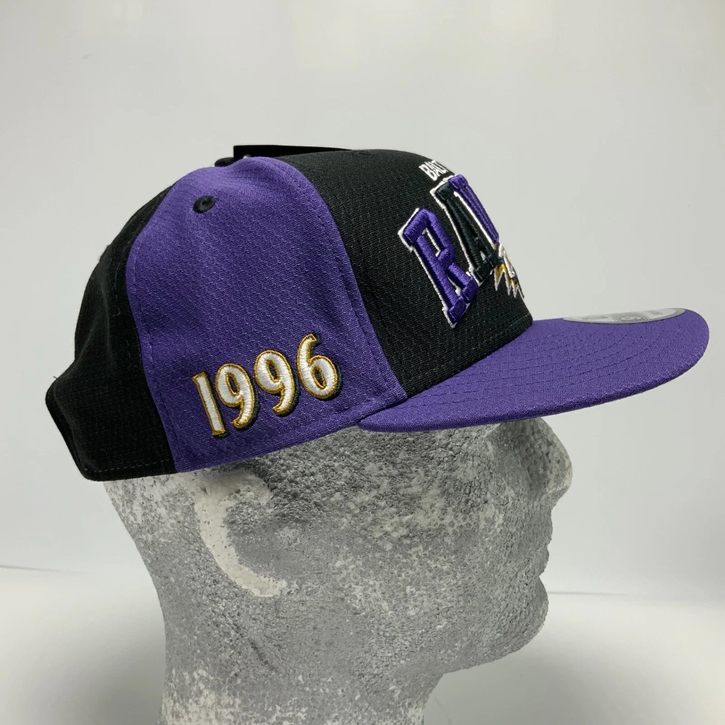 New Era Cap NFL Baltimore Ravens 1996 Black | Purple 9FIFTY Snapback Hat