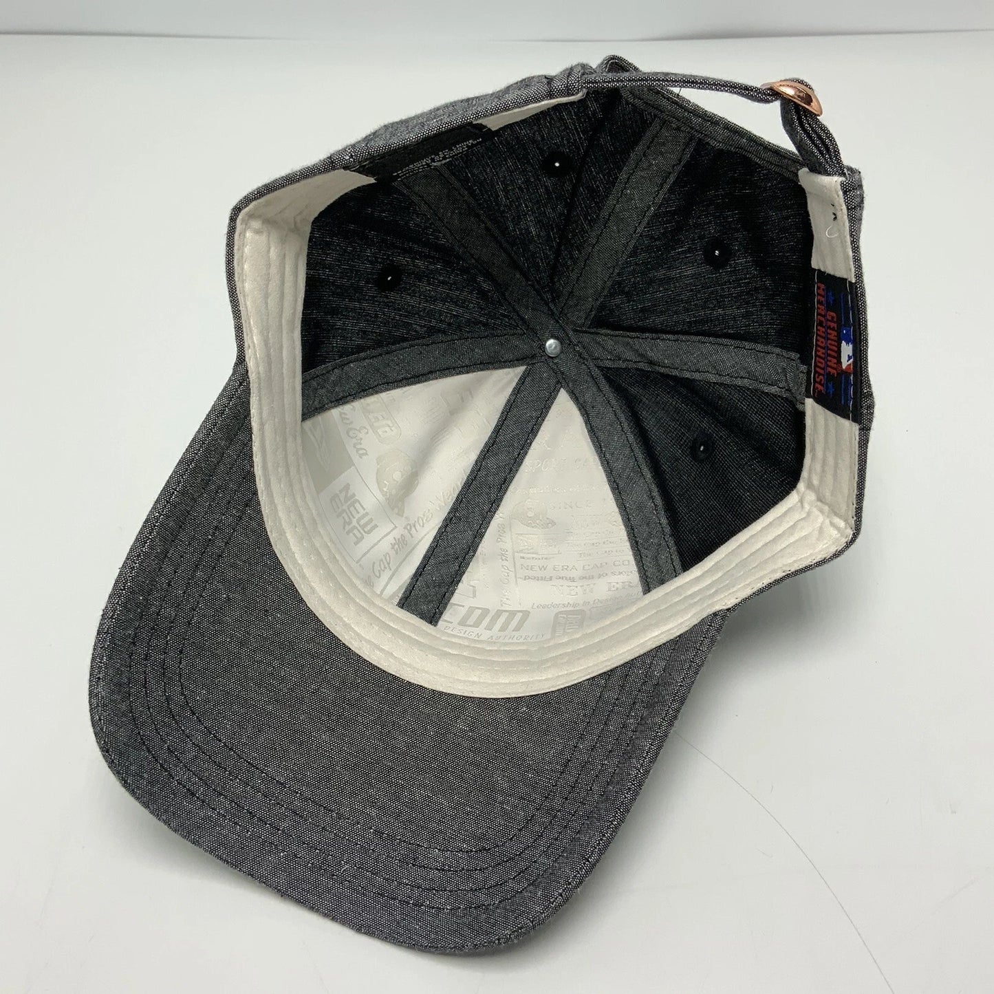 New Era Cap MLB NY Yankees Denim Grey 9TWENTY Snapback Hat