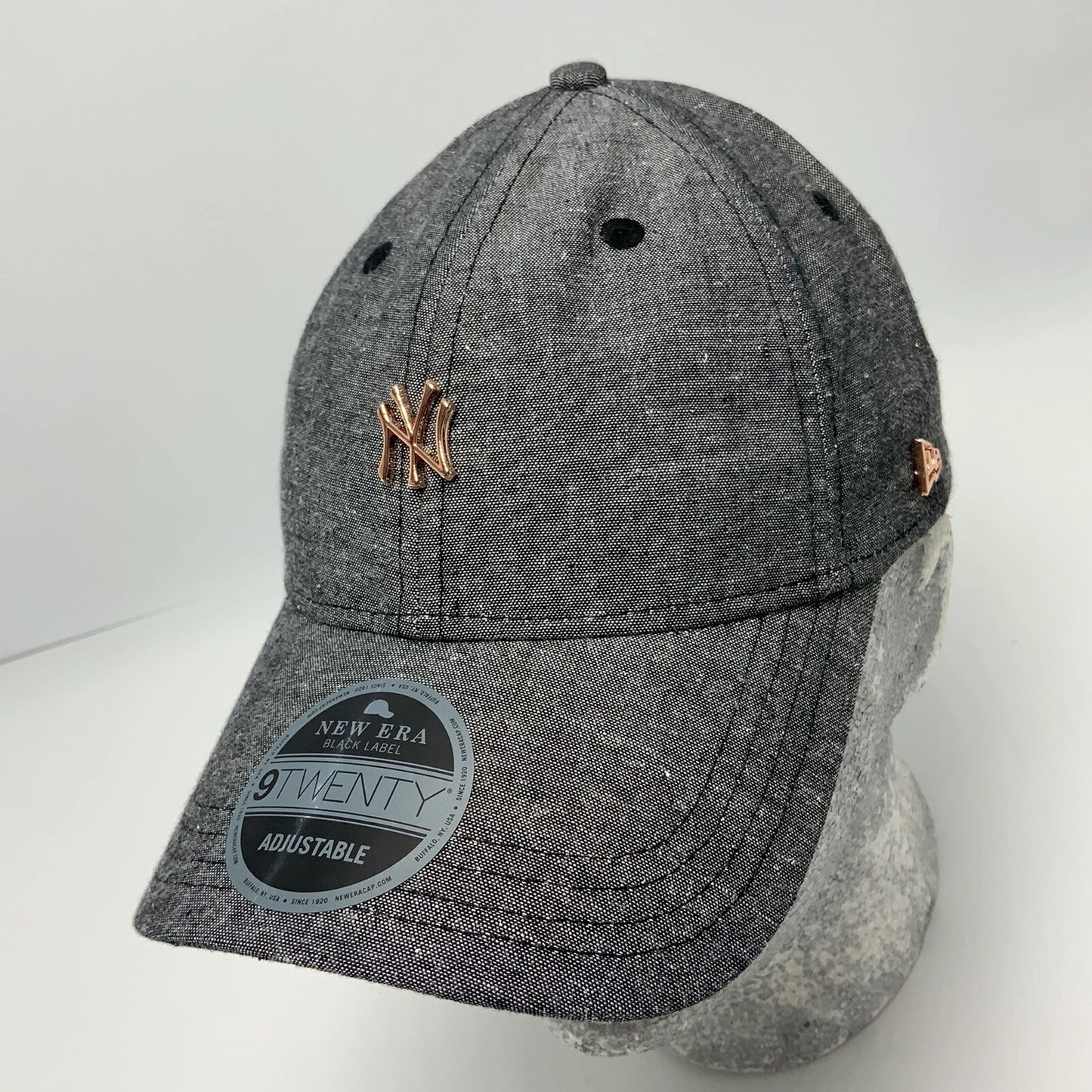 New Era Cap MLB NY Yankees Denim Grey 9TWENTY Snapback Hat