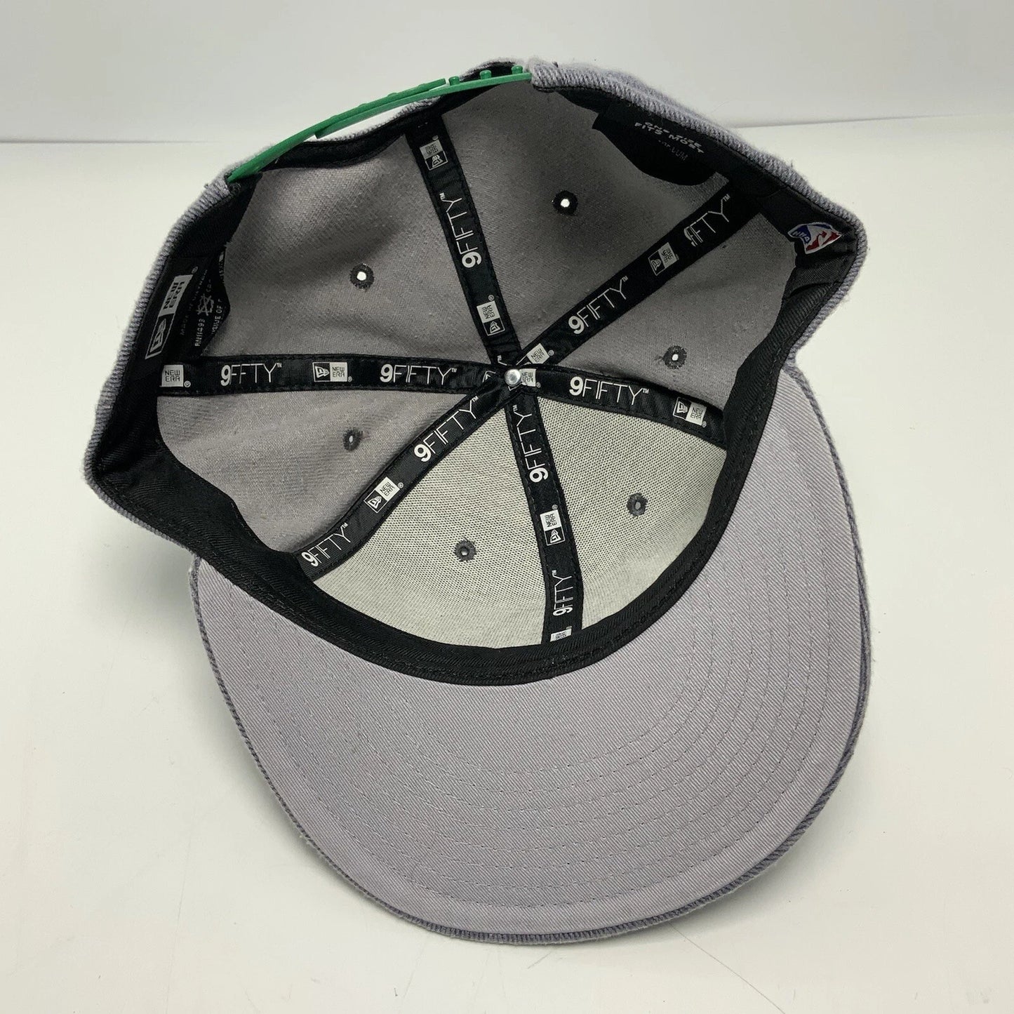 Men's New Era Cap NBA Boston Celtics Grey 9FIFTY Snapback Hat