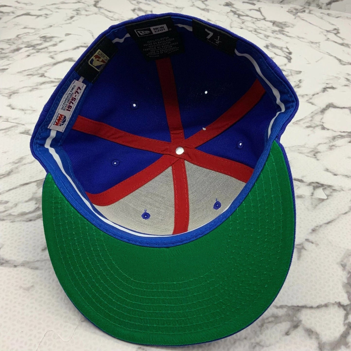 Men's New Era Cap NBA Sacramento Kings Royal Blue 59FIFTY Hat