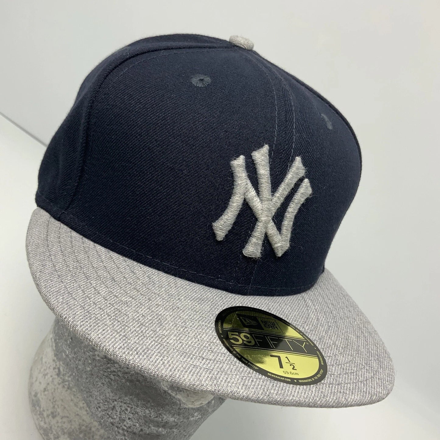 New Era Cap MLB NY Yankees Navy Grey 9FIFTY Snapback Hat