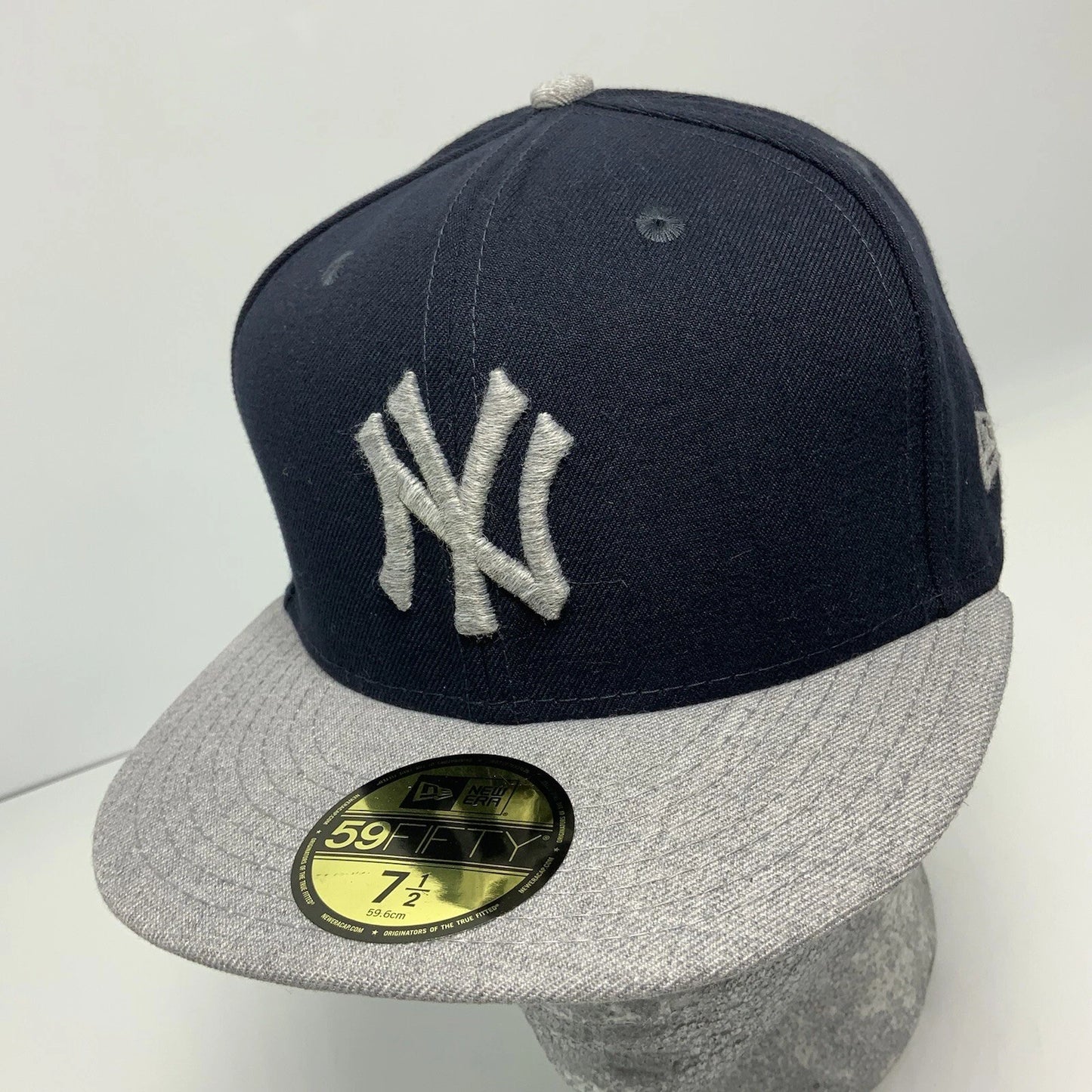 New Era Cap MLB NY Yankees Navy Grey 9FIFTY Snapback Hat