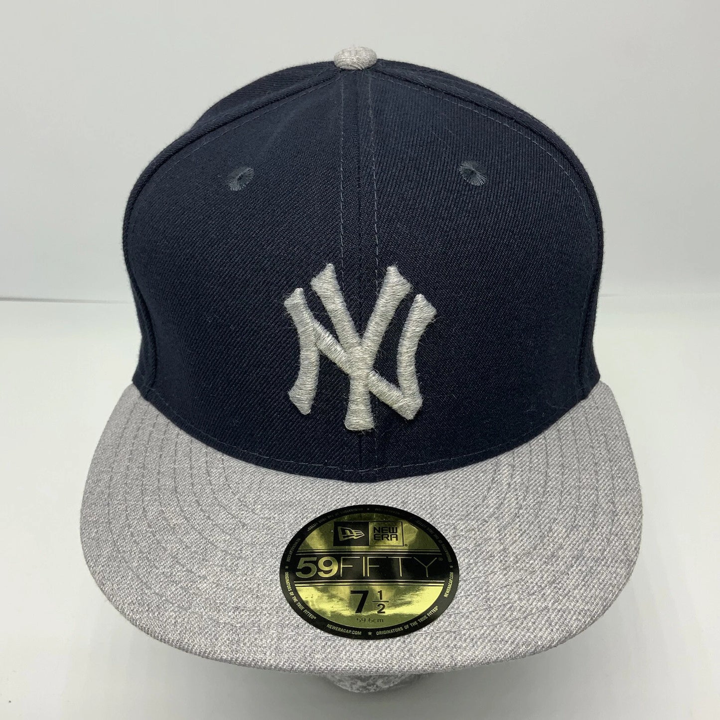 New Era Cap MLB NY Yankees Navy Grey 9FIFTY Snapback Hat